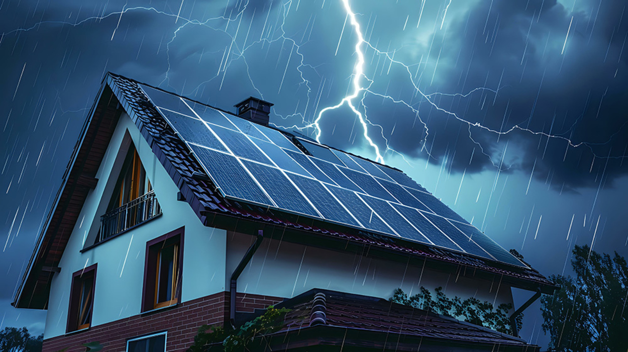 Blitzschutz bei Martin Meyer Elektro in Uettingen