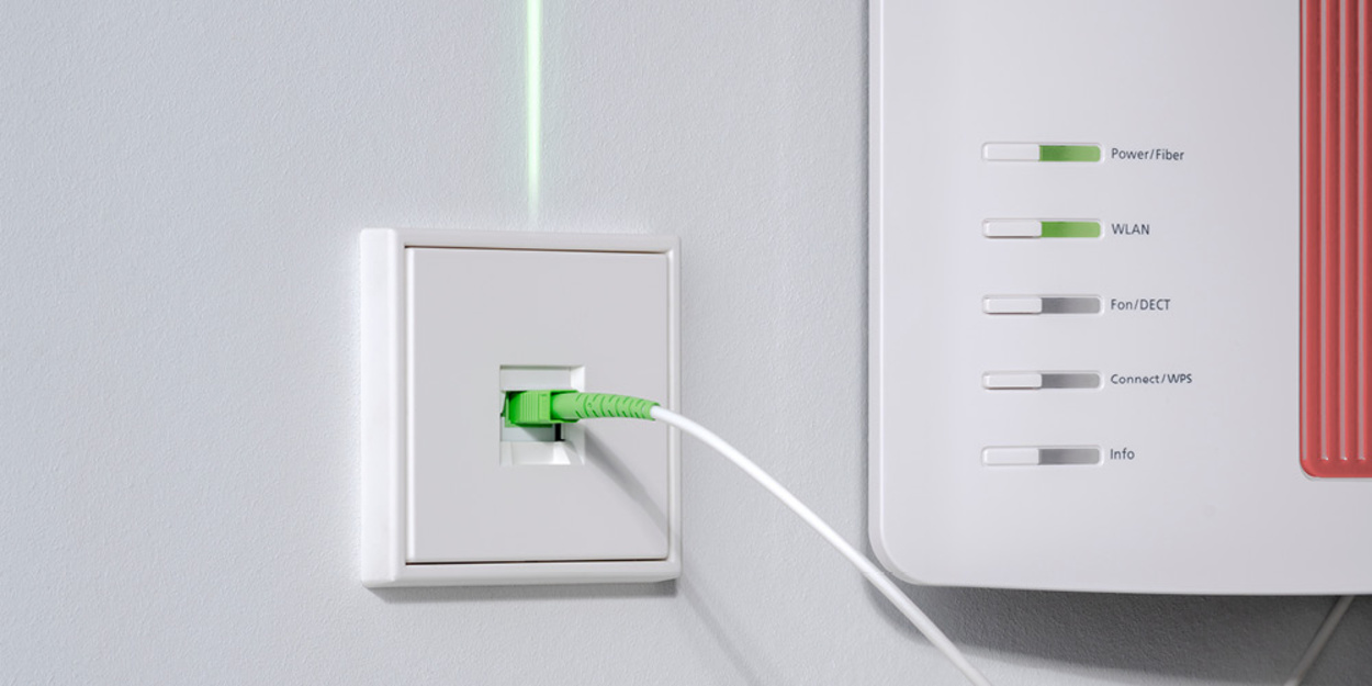 Die neuen Glasfaser-Anschlussdosen bei Martin Meyer Elektro in Uettingen
