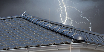 Äußerer Blitzschutz bei Martin Meyer Elektro in Uettingen